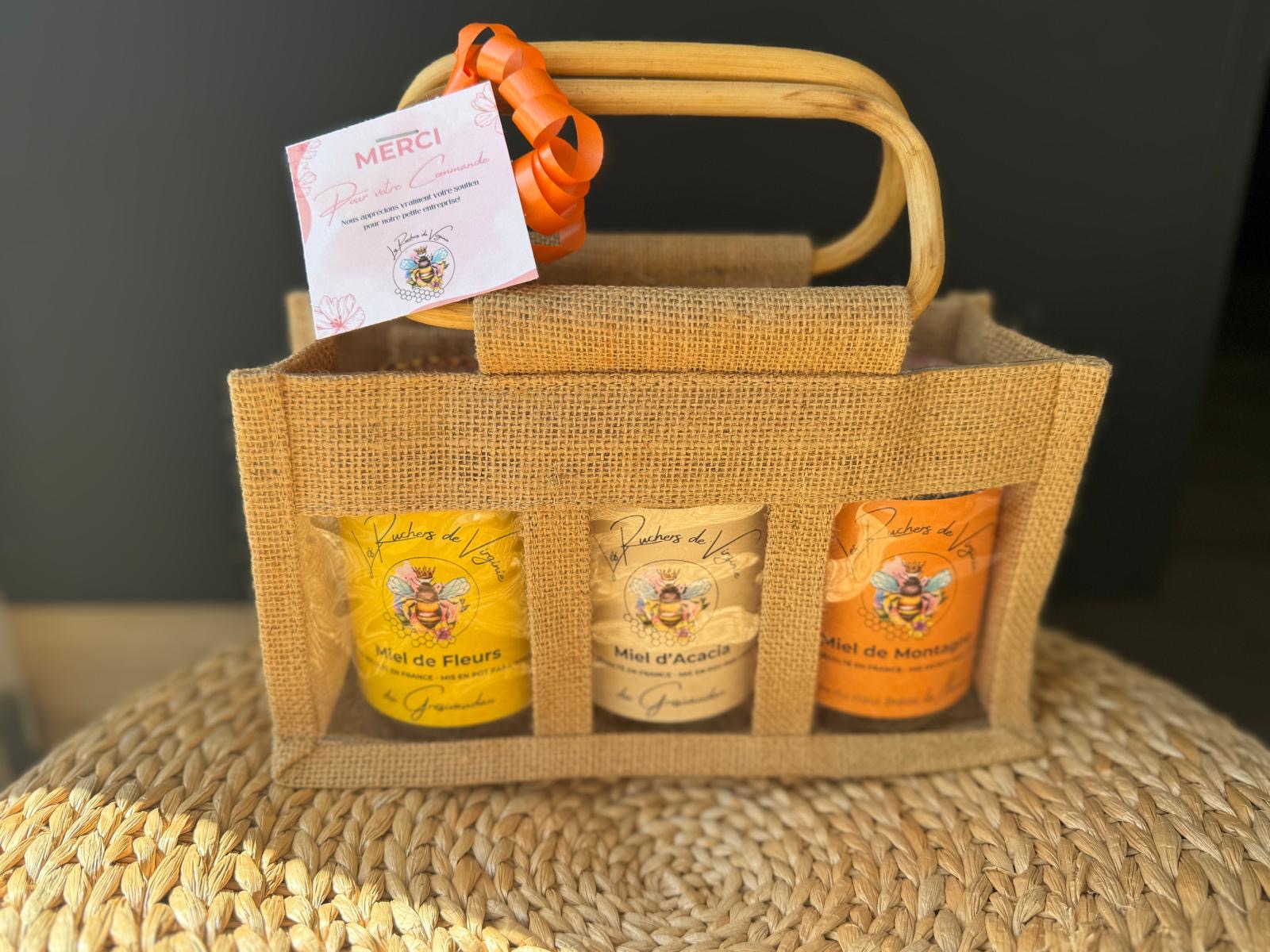 Panier trio à offrir ou s'offrir