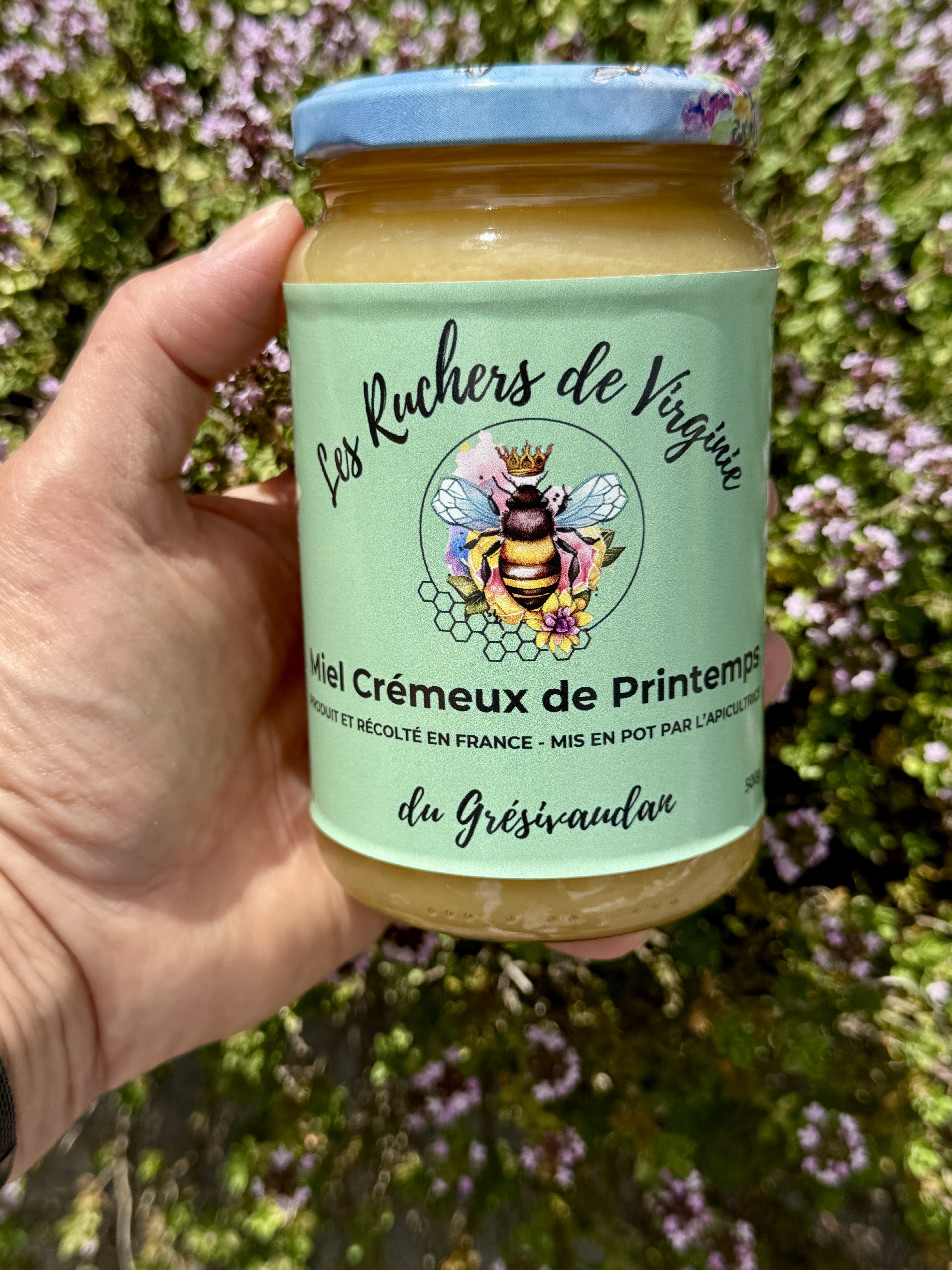 miel crémeux de printemps
